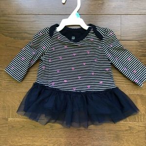 Baby GAP long sleeve ruffle shirt